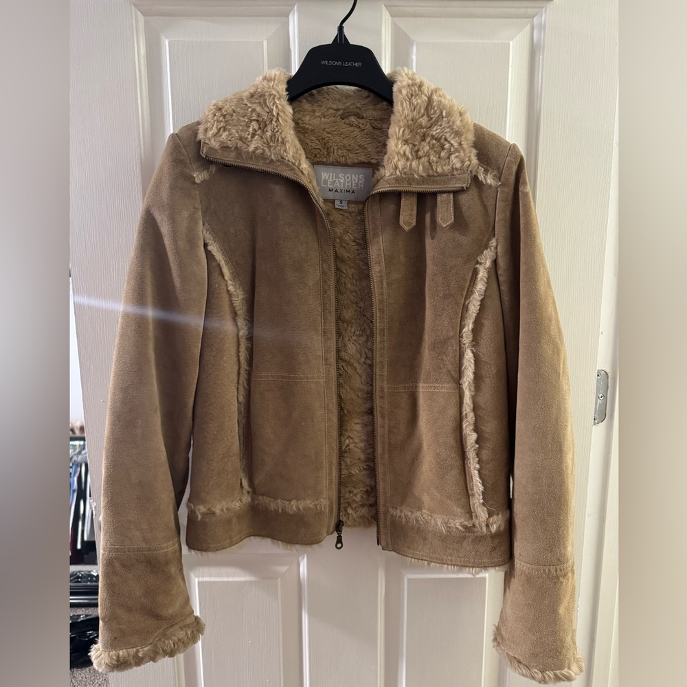 Wilson’s Leather Suede jacket size small